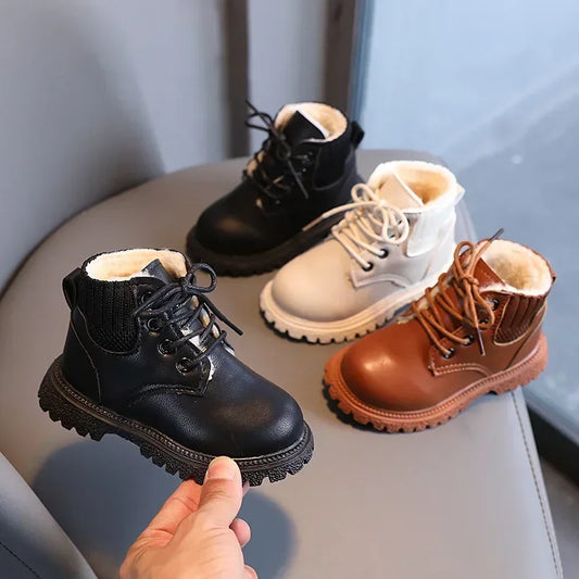 Toddlers-Kids Winter Boots - Warm, Stylish Snow Footwear for Boys and Girls