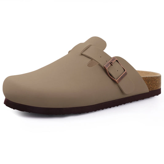 Comwarm Classic Suede Clogs: Stylish Unisex Mules with Arch Support